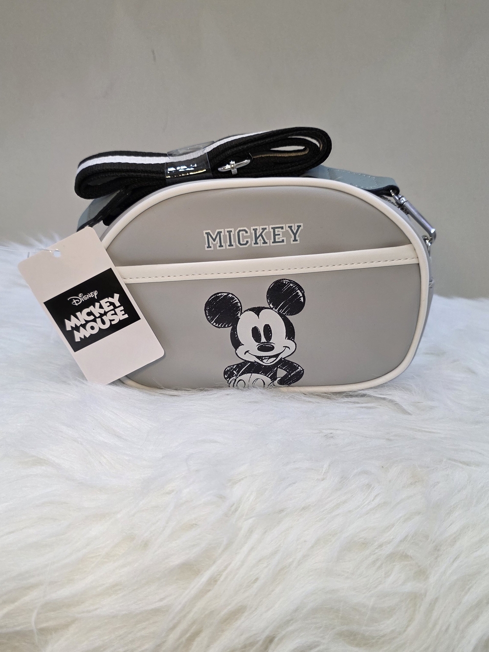 Disney Mickey Grey Crossbody Bag